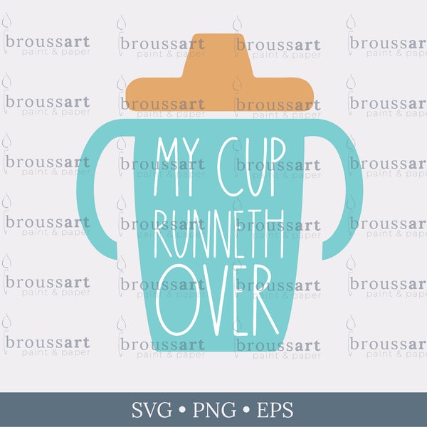 My Cup Runneth Over - Etsy