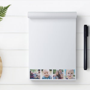 Custom Photos Notepad | Personalized Picture Memo Pad