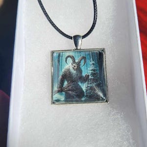 Beware Krampus Necklace