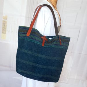 Large Kantha shoulder bag, Boho Kantha tote bag, Weekender kantha bag, Travel kantha bag, Everyday boho kantha bag, Kantha shopper