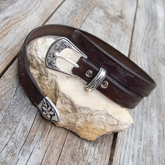 Unisex Western Leather Bracelet Western Wrap Around Bracelet - Etsy