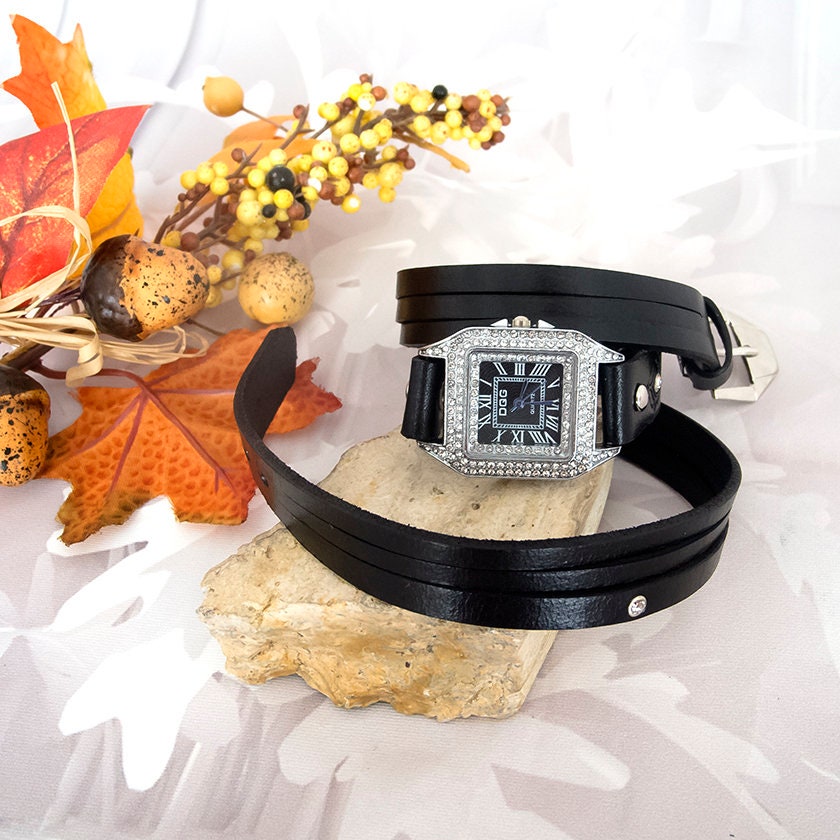 Square Diamond Watch - Etsy