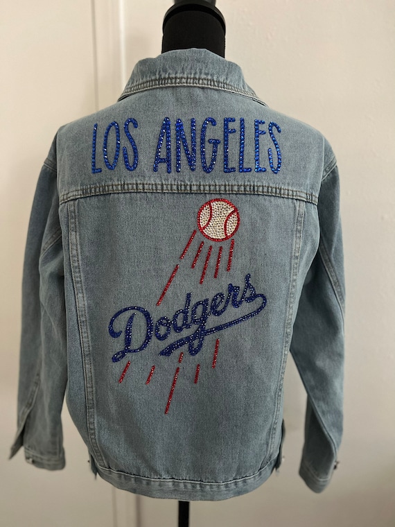 Dodgers Bedazzled Custom Jacket