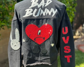 Bad Bunny Jacket Etsy