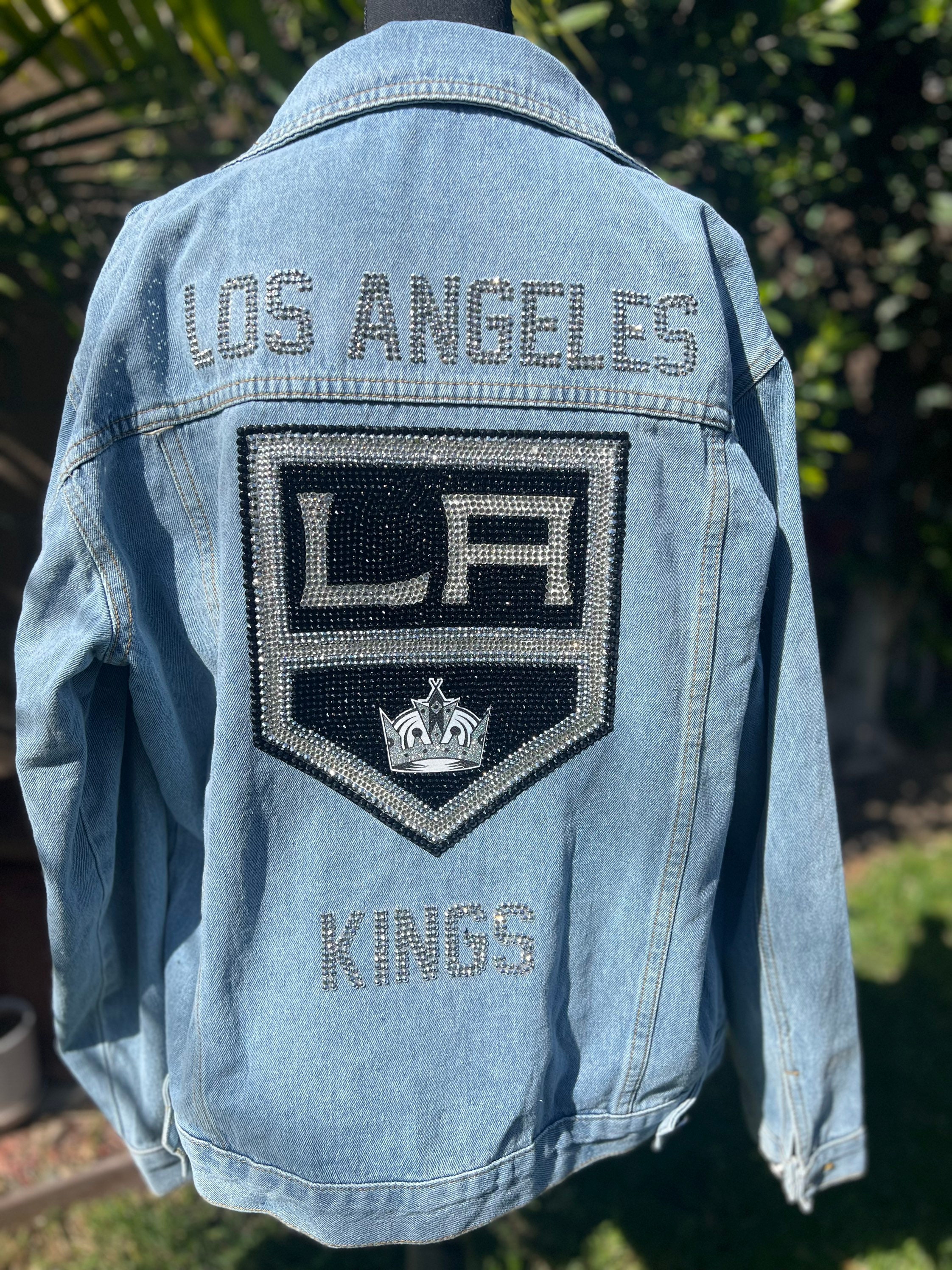  Men's Los Angeles Kings Vintage Rockaway Lacer Pullover Hoodie  - Size Medium : Sports & Outdoors