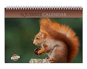 Squirrel 2026 Wall Calendar 