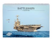 Battleships 2026 Wall Calendar 