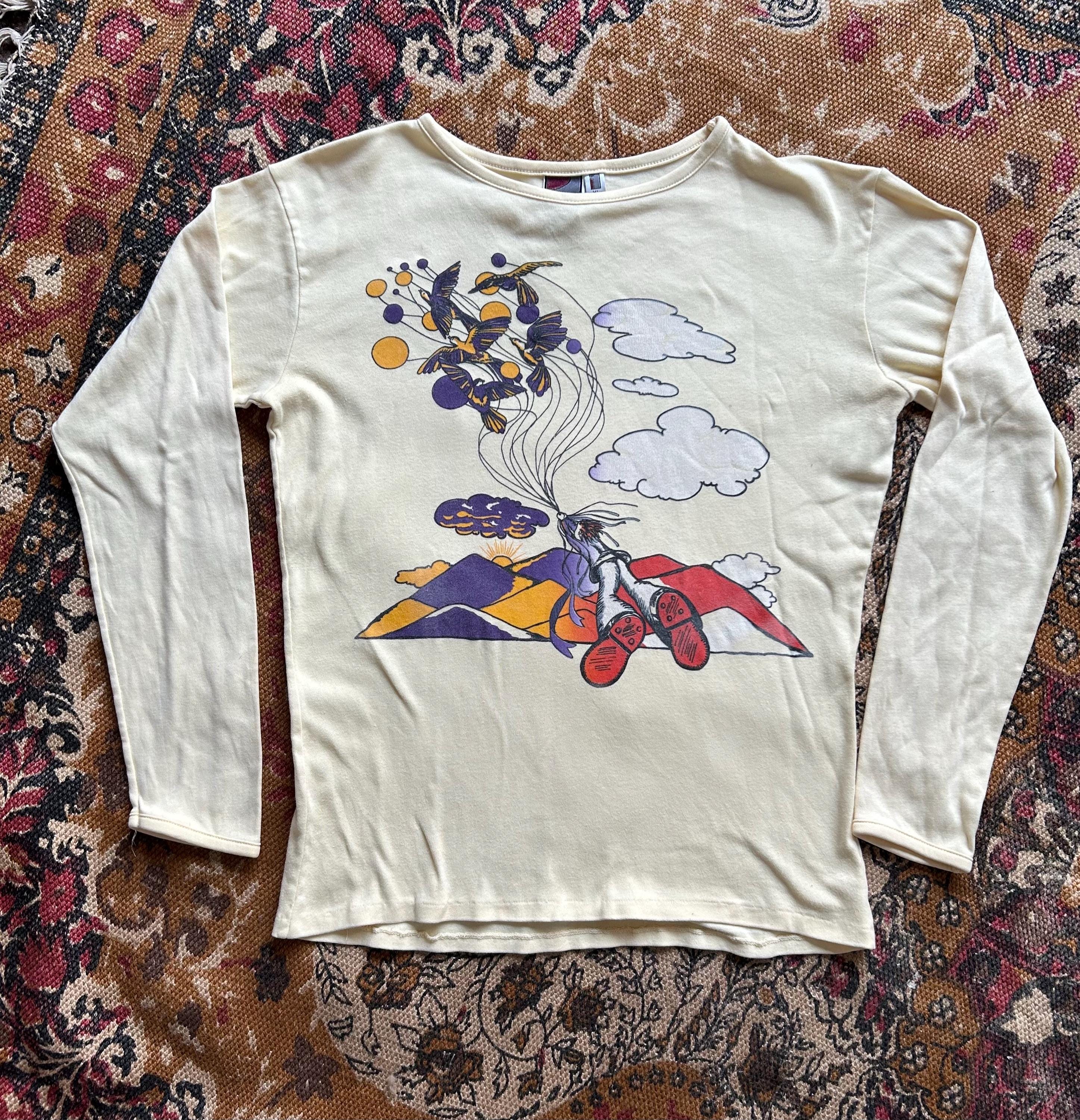 80sグレートフルデッドXピーターマックススプリングツアーTシャツ