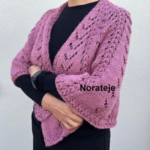 Katy cape, shawl Knitting pattern image 2
