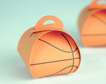Basketball Miniature Favor Boxes set of 12