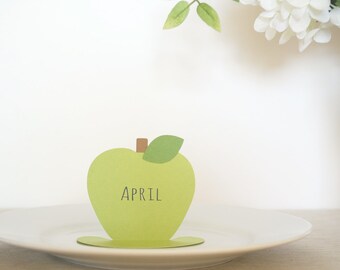 Simple Elegant Pear place cards Set of 24