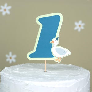 One Silly Goose Number 1 Cake Topper BW51778