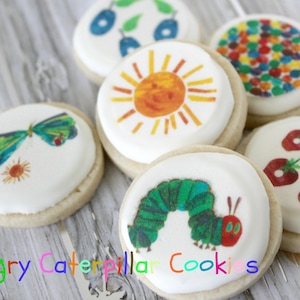 Custom Story Book Themed Sugar Cookies Half Dozen