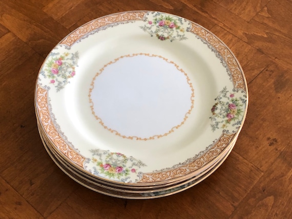 Vintage Noritake Occupied Japan Pattern N851 - Set of Four Salad