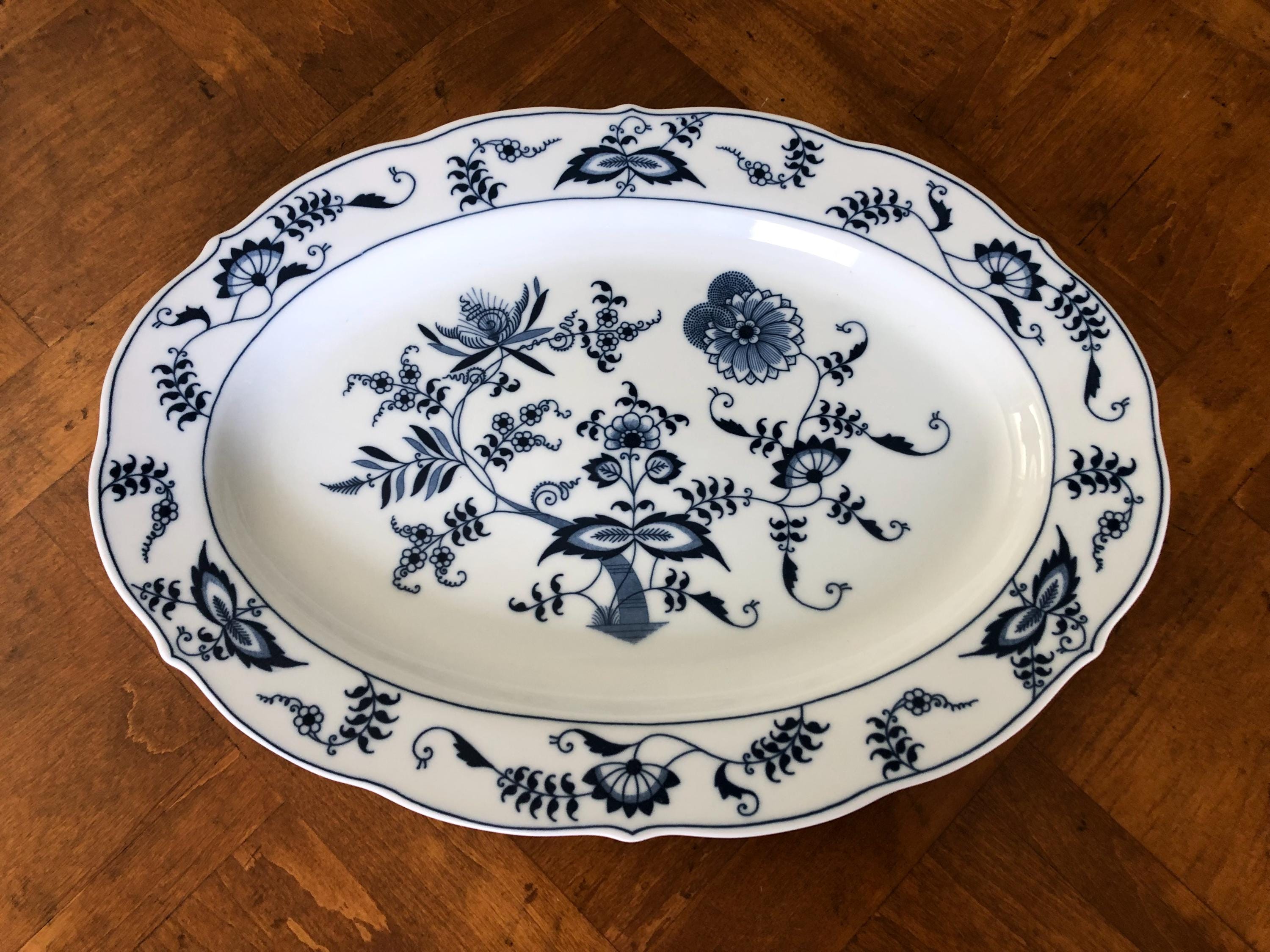 Blue Danube Platter Japan - Etsy