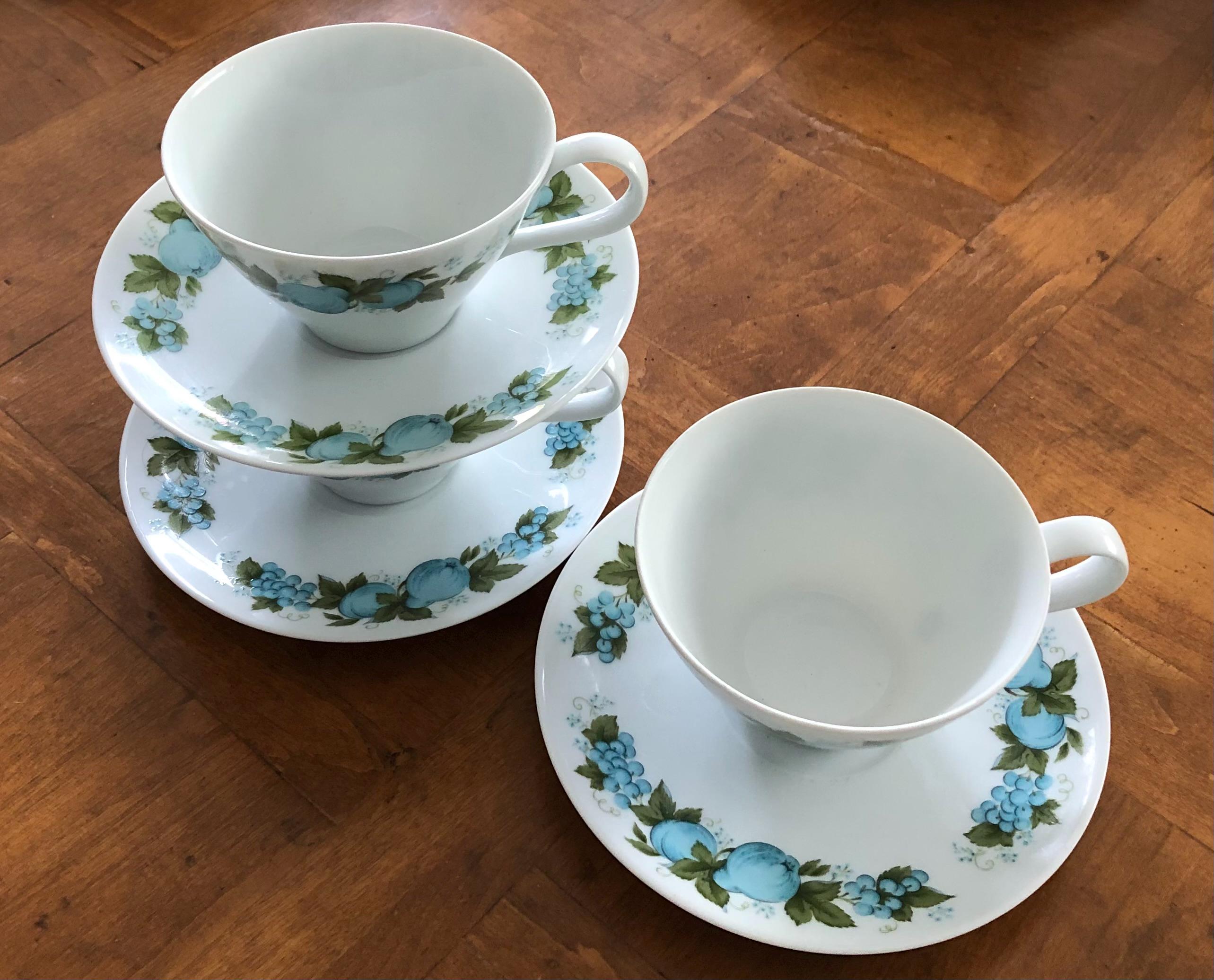 Noritake Blue Orchard - Etsy