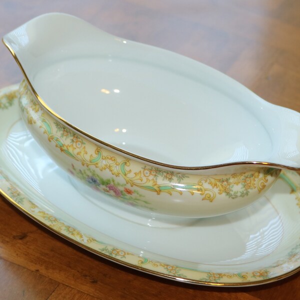 Noritake Gravy Boat Etsy