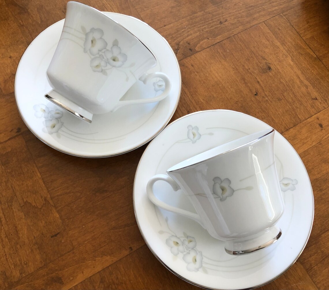 Royal Doulton mystique Two Teacups and Two Etsy