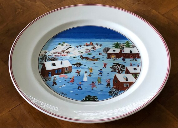 Vintage Villeroy & Boch “naif Christmas” - Single Dinner Plate