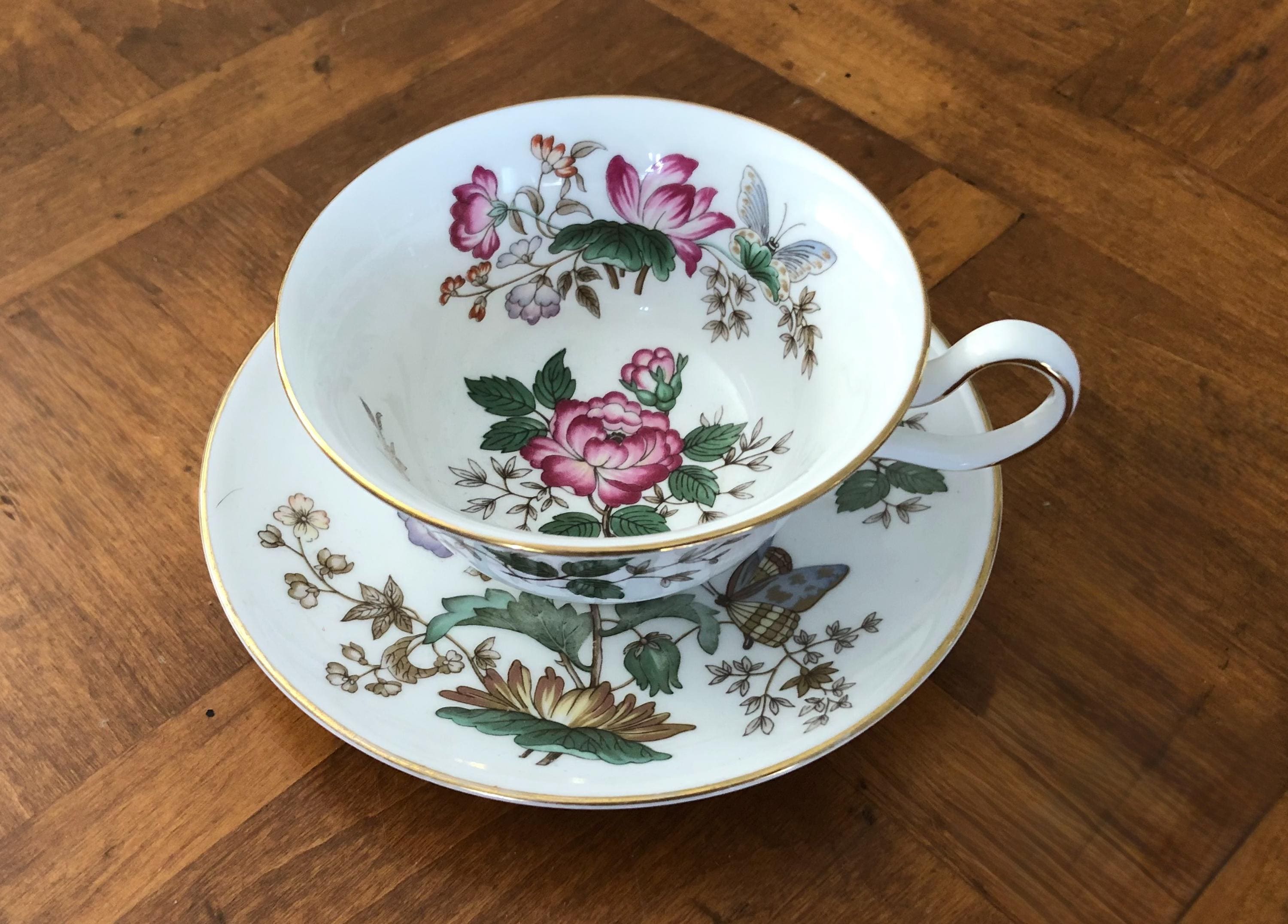 Vintage Wedgwood China Green - Etsy