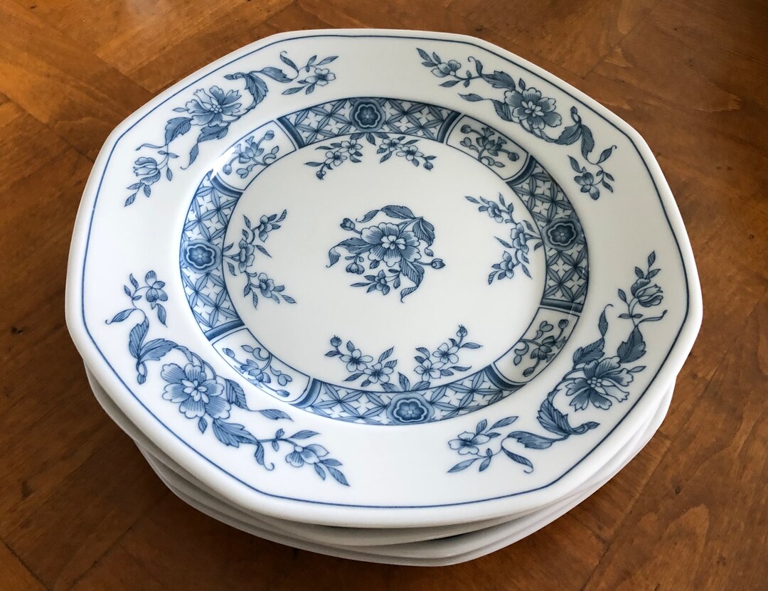 Vintage Villeroy & Boch “china Blue” | Heinrich HC817 - Set of