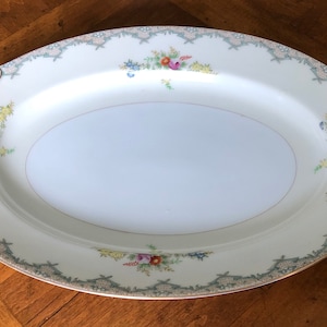 Vintage Celebrate China (Japan) CEB71 Pattern - Small Oval Serving Platter
