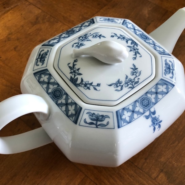 Blue Teapot Etsy