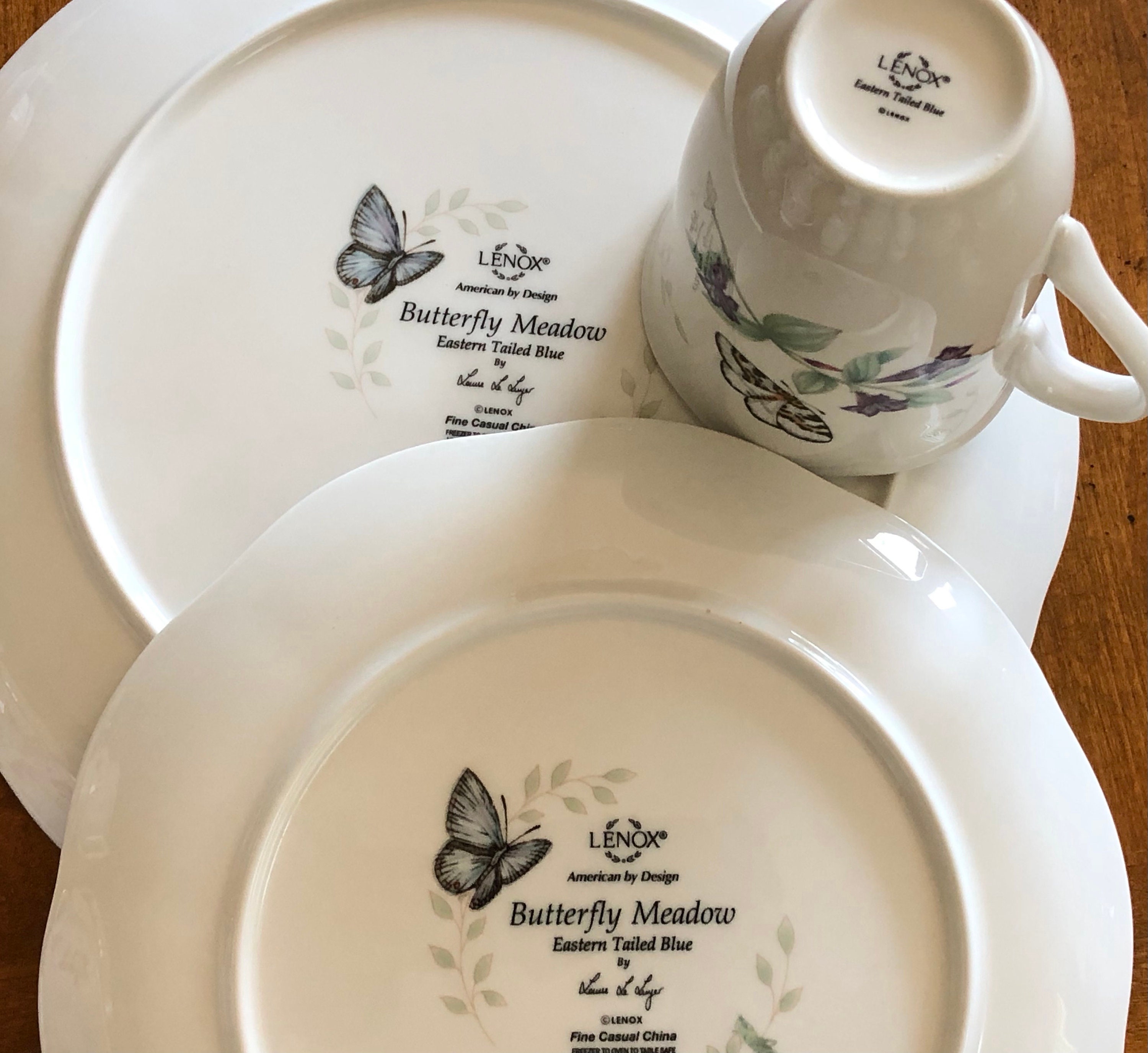 LENOX MEADOW SONG デイナーセット Vintage Lenox “Butterfly Meadow