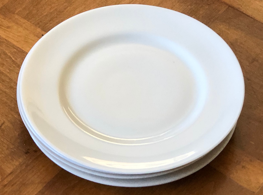 Vintage Translucent China Set of Four Off-white, Ivory or Cream Small ...