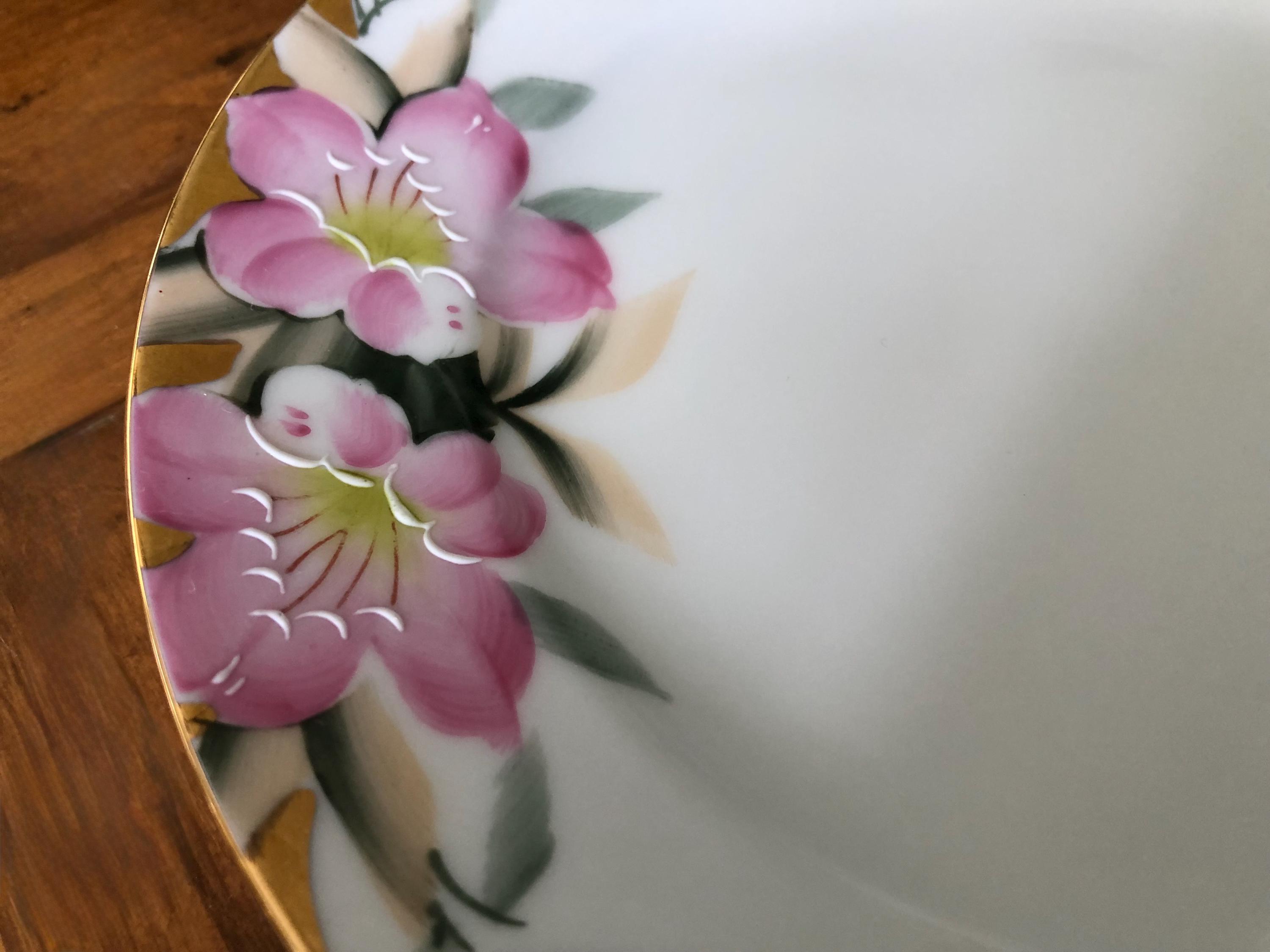 Vintage Noritake “azalea” - Set of Two Salad Plates, Tea Party