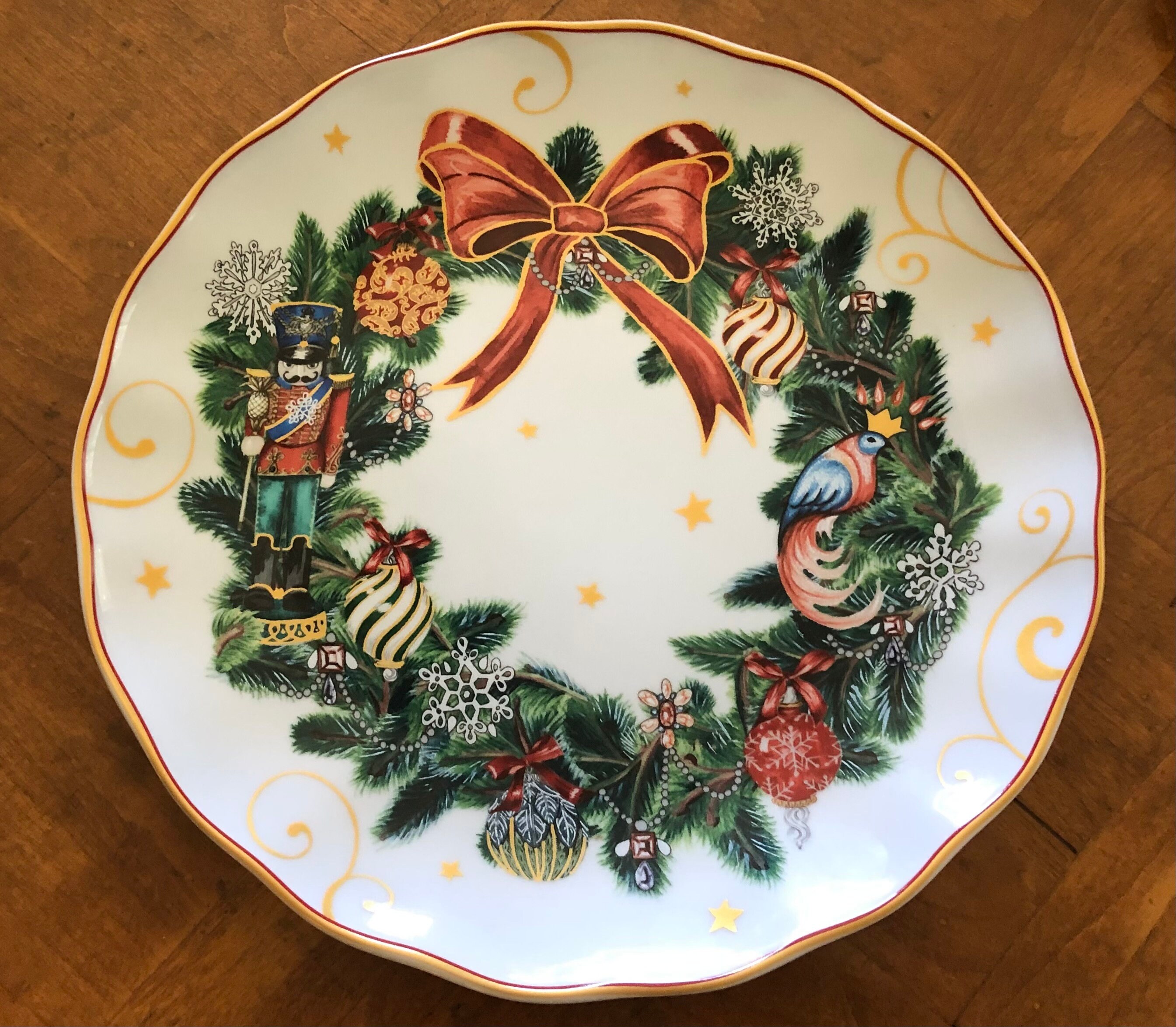 williams sonoma クリスマス ディナープレート 【公式通販】