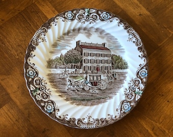 Vintage Johnson Brothers "Heritage Hall" - Single Dinner Plate
