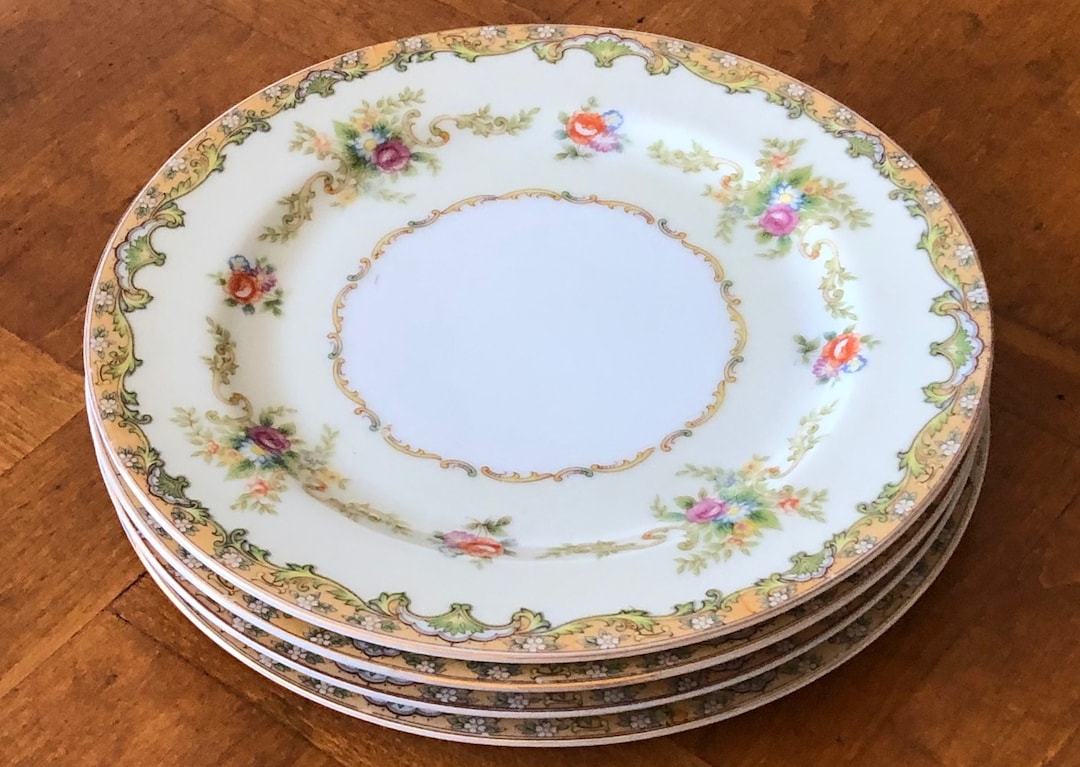 Vintage Empress China York 609 Made in Japan 4 Piece Place