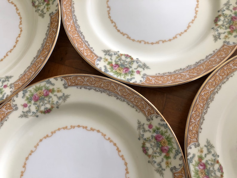 Noritake N851 Salad Plates - Thumbnail 2
