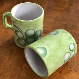 Vintage Mamma Ro “I Frutti di Tonga” - Set of Two Mugs