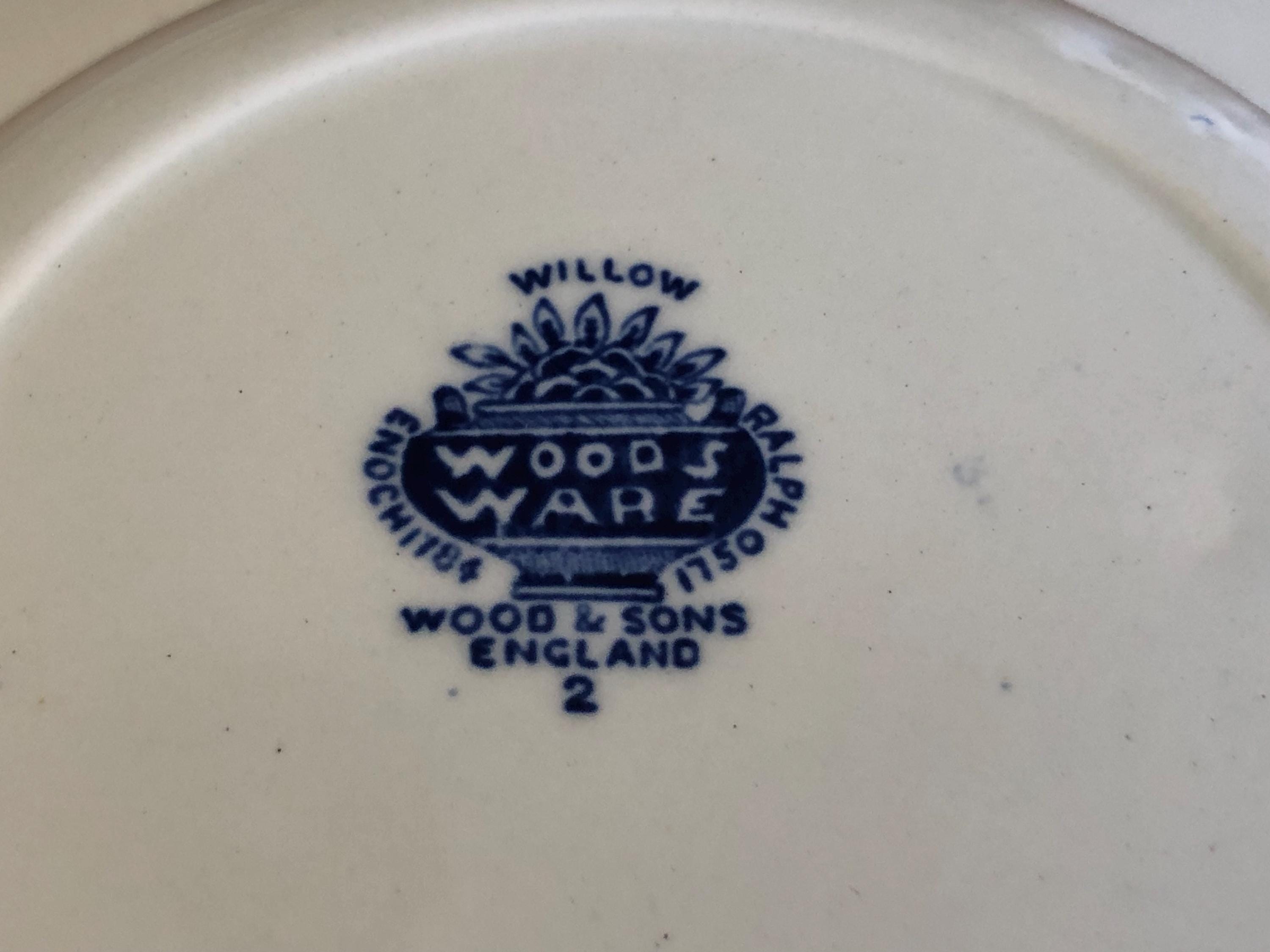Antique Enoch Wood & Sons (woodsware) 