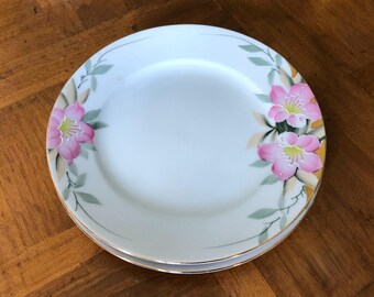 Vintage Noritake “azalea” - Set of Two Salad Plates, Tea Party