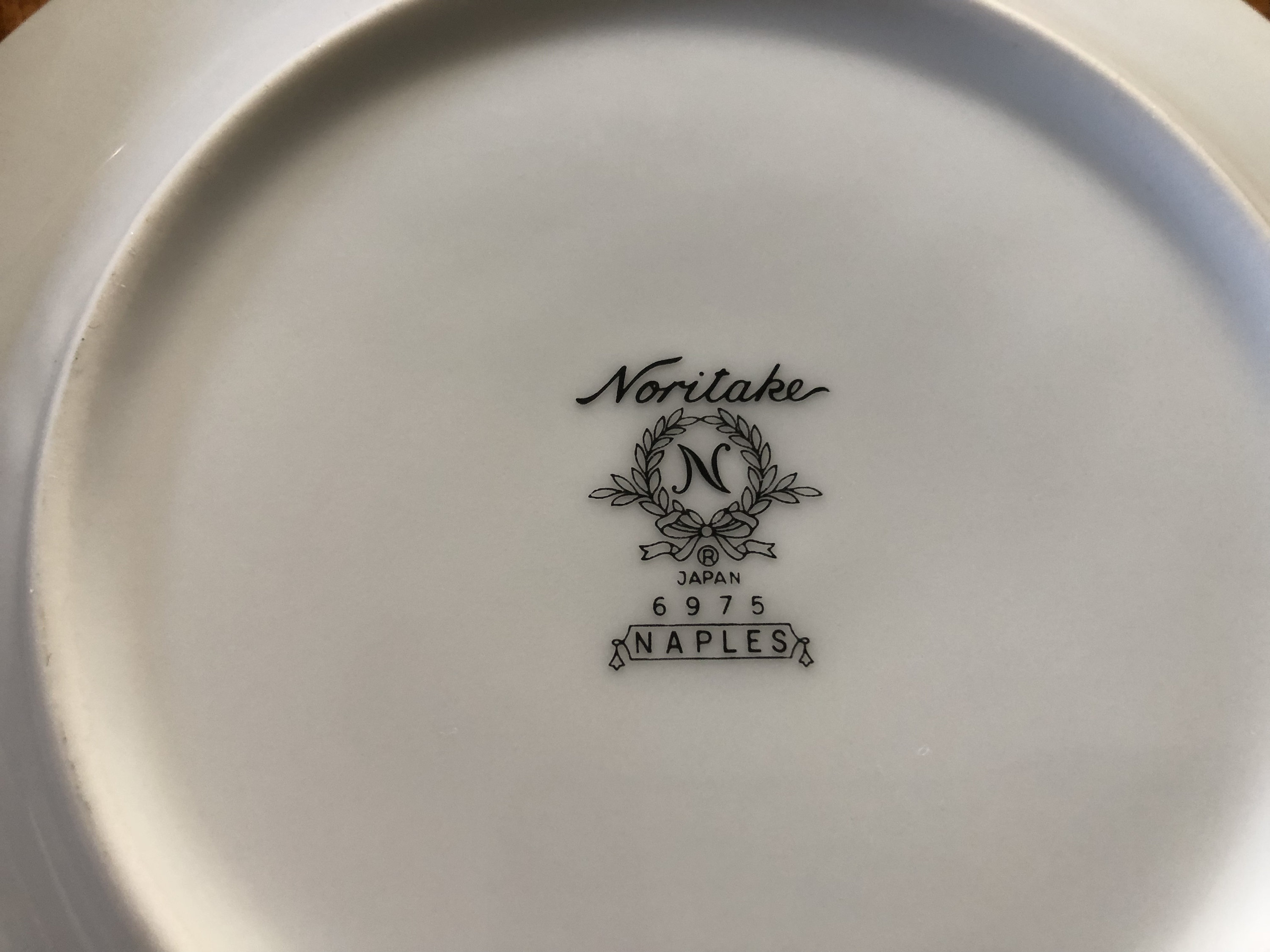 ノリタケ　ヴィンテージ　大皿5枚　ナポリ　NAPLES パターンNo.6975 Vintage Noritake China 
