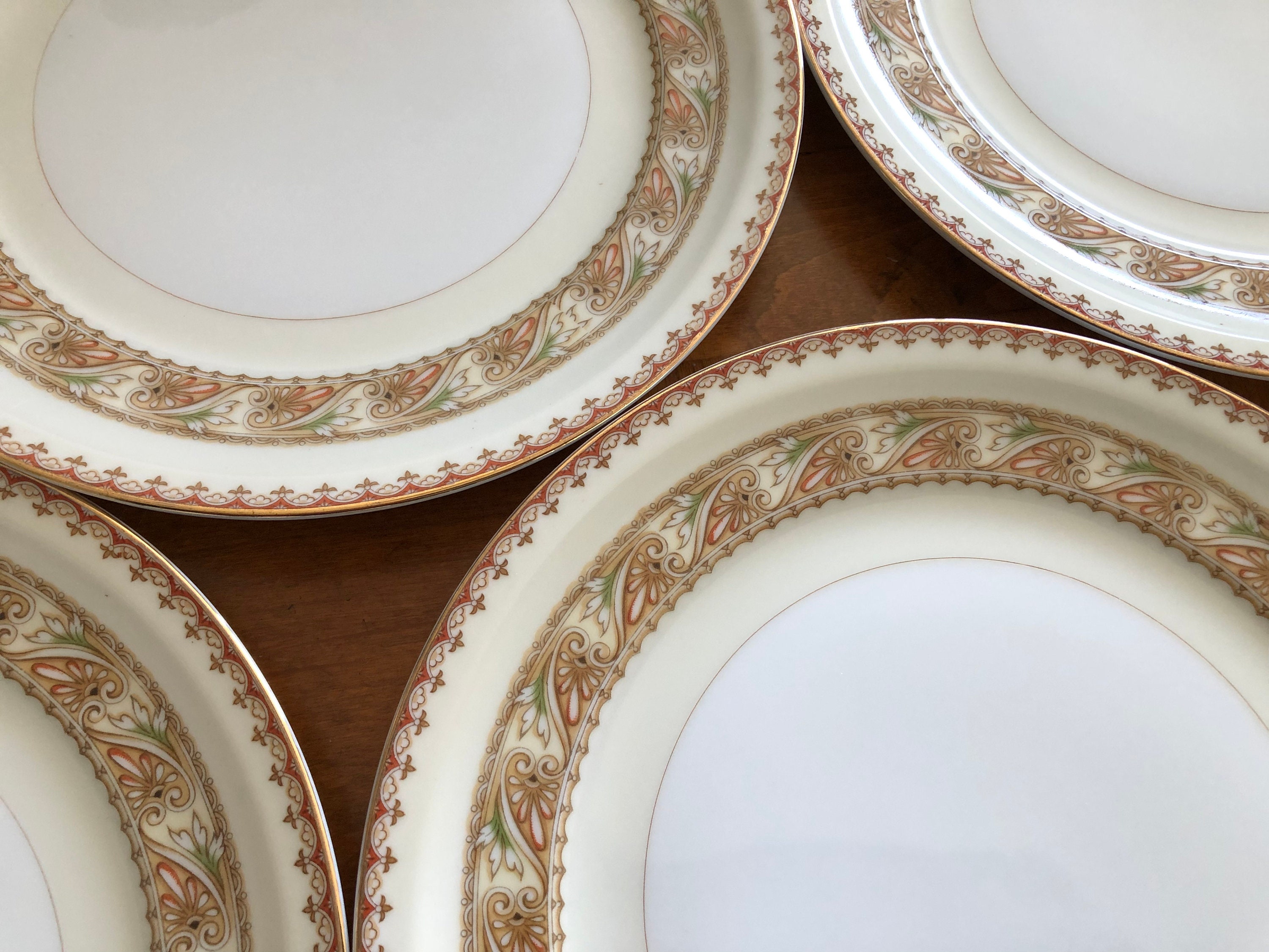 Vintage Meito China (japan) Pattern MEI93 - Set of Four