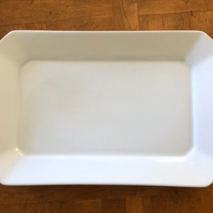 Vintage BIA Cordon Bleu - Octagonal or Rectangular Serving Platter, Heavy Ceramic Platter