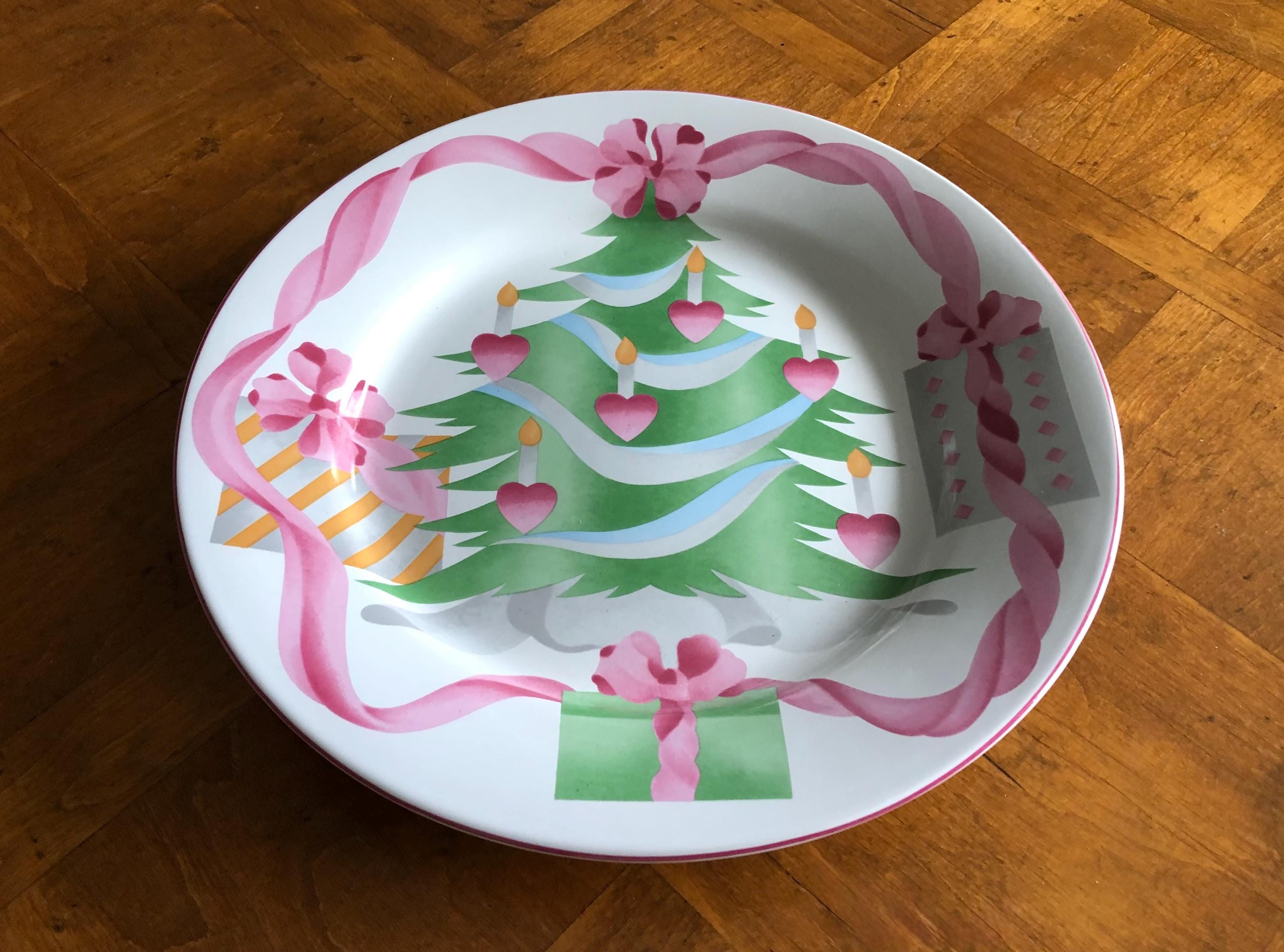 Magna SANGO ヴァレンチノXmas　おまけ⑫⑬⑭イタリア陶器X'mas Valentino Garavani Magna Produced By Sango China Set of 5
