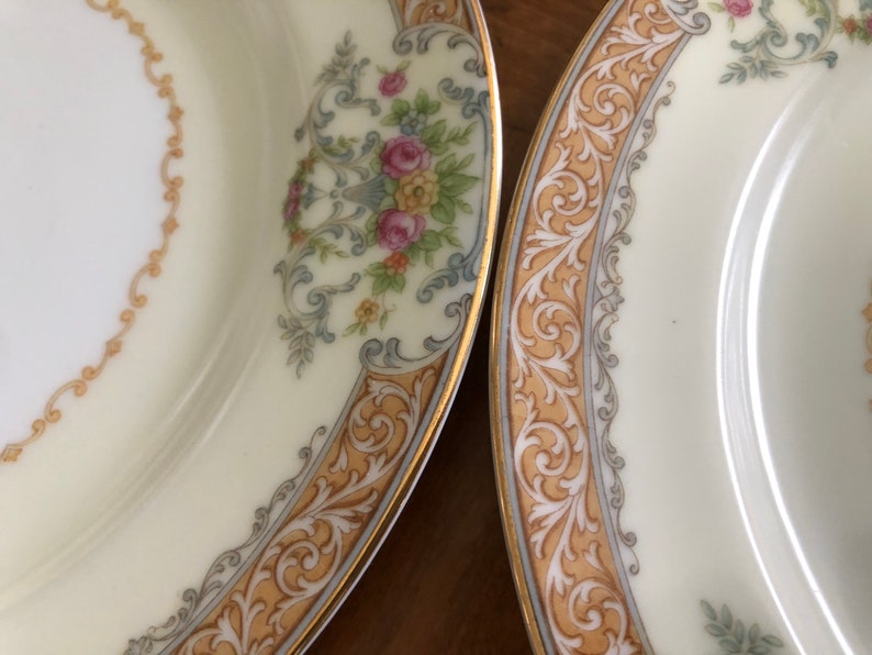 Noritake N851 Salad Plates - Thumbnail 4