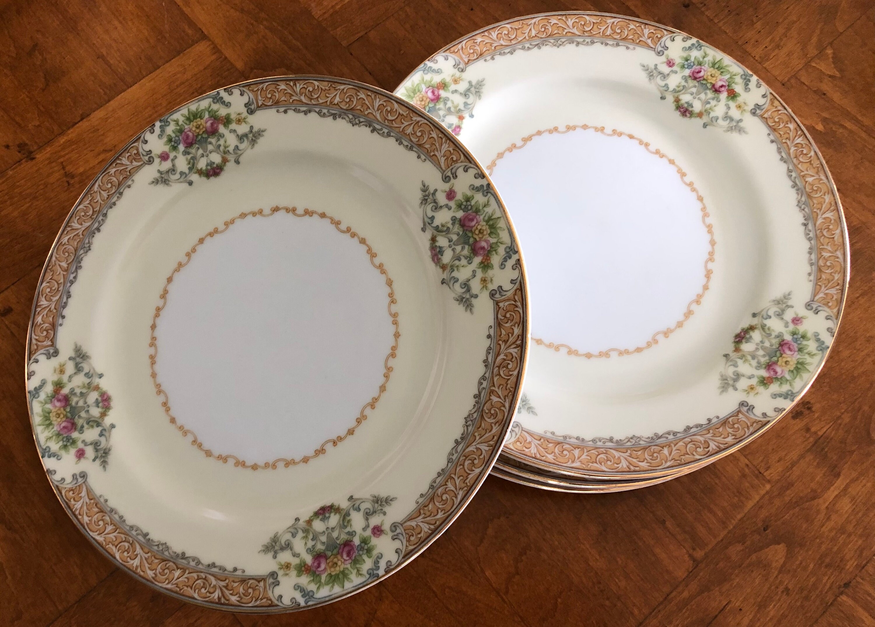 Vintage Noritake Occupied Japan Pattern N851 - Set of Four Salad