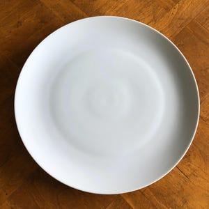 Vintage Arzberg (Germany) - Round Serving Platter, Chop Plate, Cake Serving Plate, Bavarian China, All White China