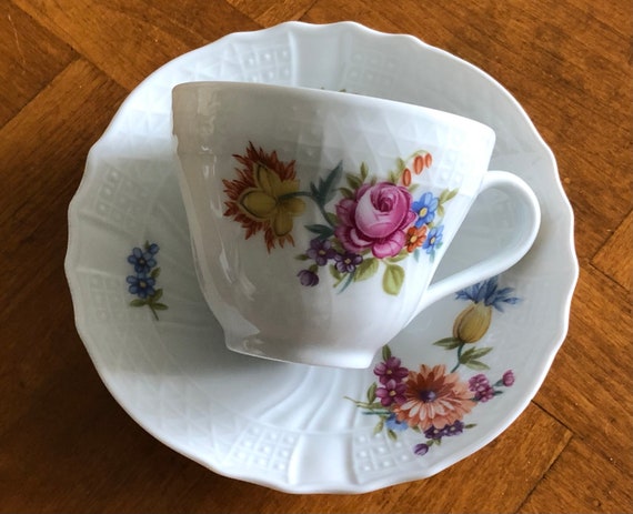 Vintage Hutschenreuther (germany) “konigstein” Dresden Shape