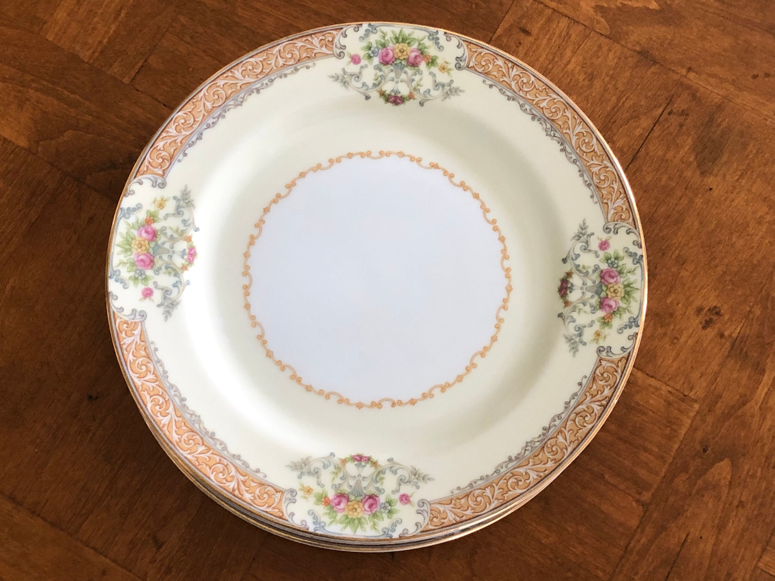 Vintage Noritake Occupied Japan Pattern N851 - Set of Four Salad