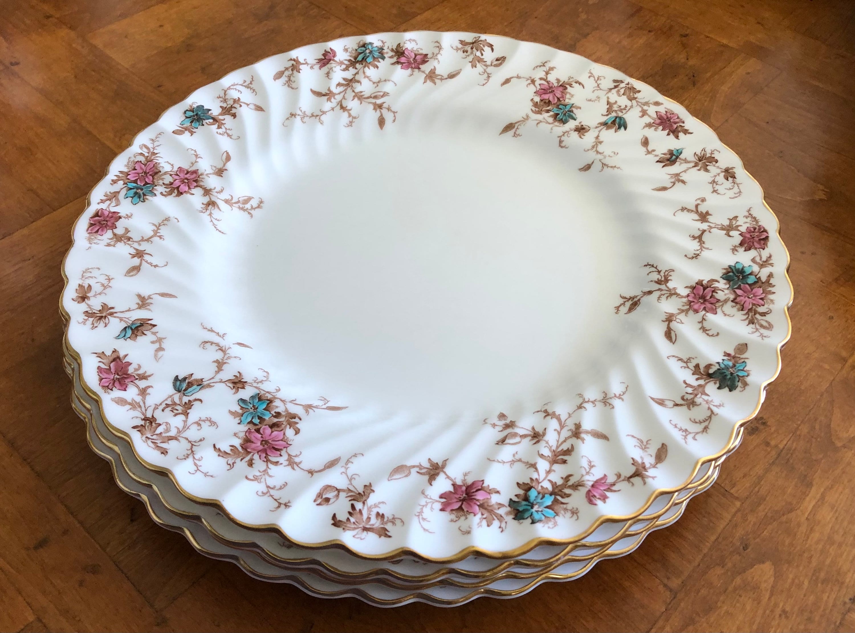 【MINTON】AVONLEA　プレート　ディナープレート×4枚 MINTON】AVONLEAプレートディナープレート×4枚