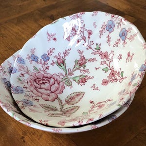 Johnson Bros Rose Chintz Set - Etsy
