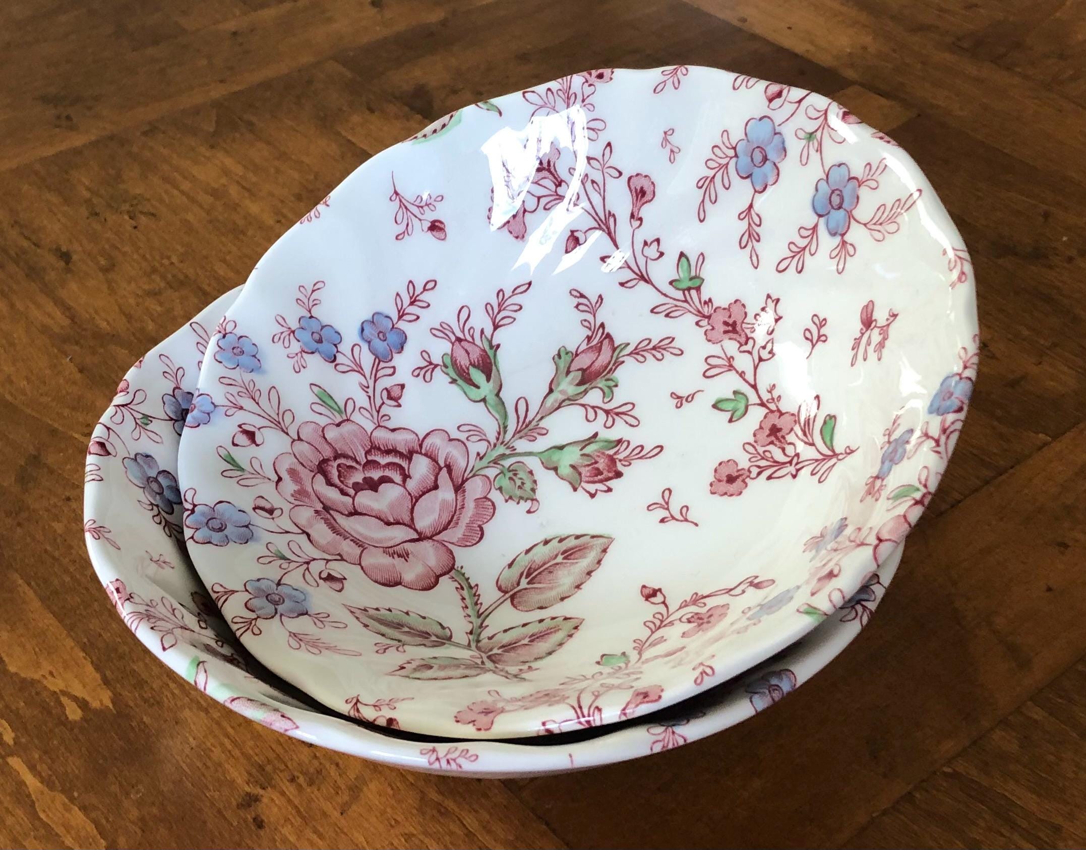 Johnson Brothers Rose Chintz - Etsy