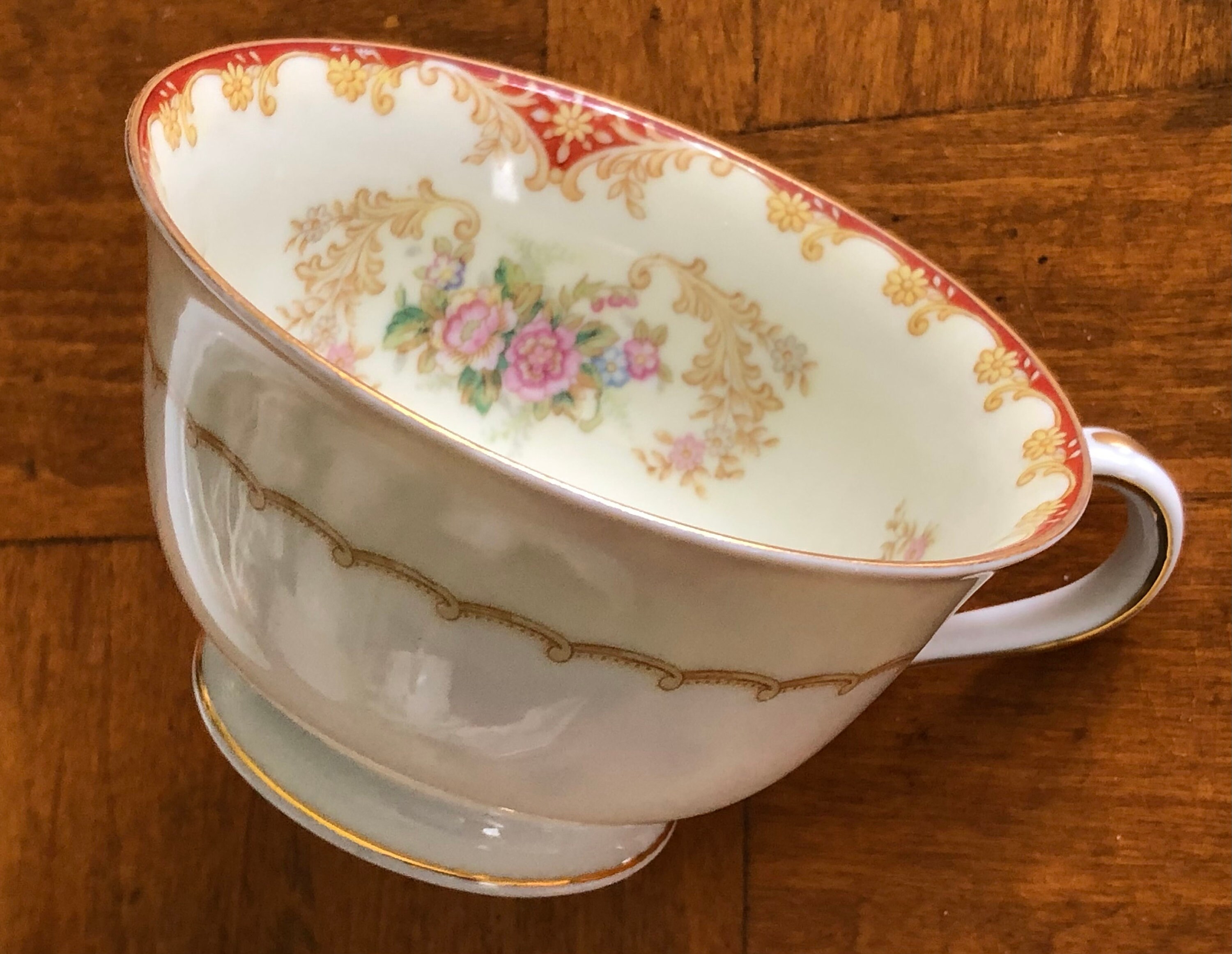 Vintage Noritake “cardinal” (pattern 4731) - Teacup and Vintage Noritake “cardinal” (pattern 4731) - Teacup and